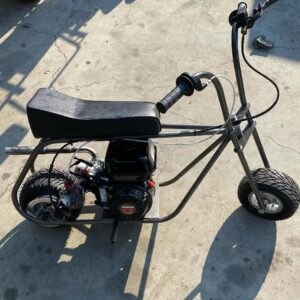 BLACK J-BAR STOCK MINIBIKE