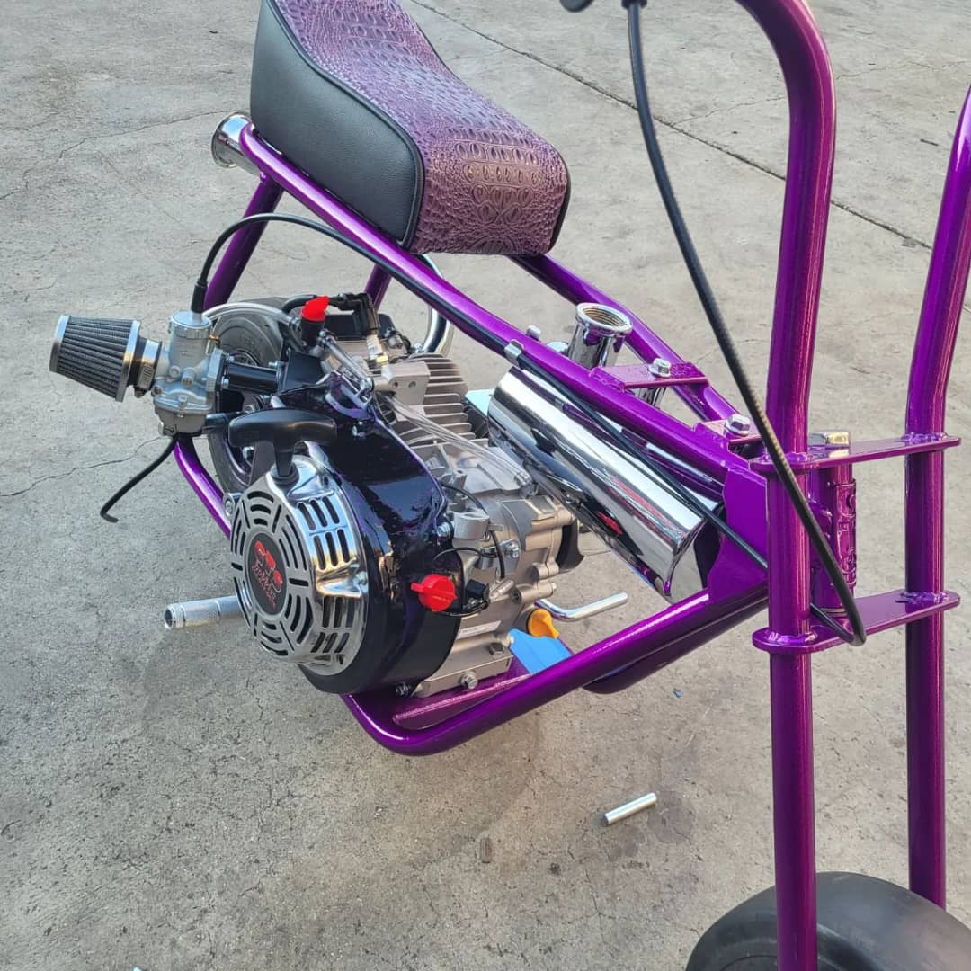 CANDY PURPLE Stock MiniBike