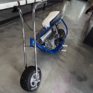 Custom Chrome Mini Drag Bike Roller